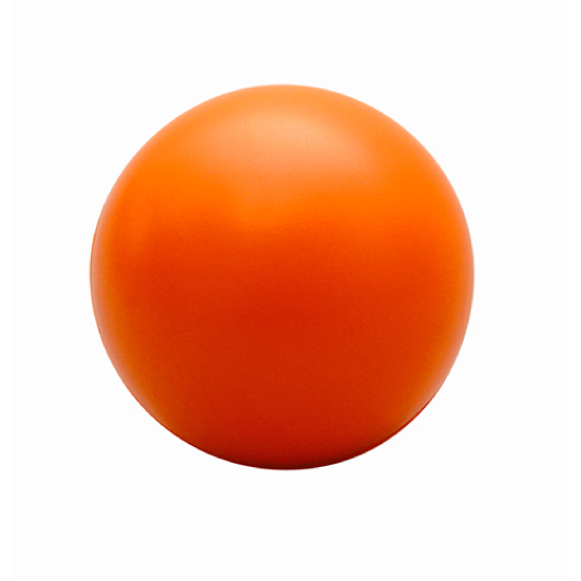 Orange Printed Stress Balls